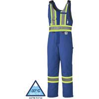5524A High-Visibility Flame-Resistant Quilted Safety Coveralls, 2X-Large, Royal Blue M & M Nord Ouest Inc