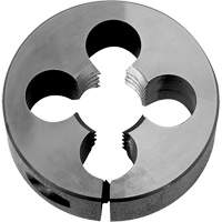 Matrice ronde ajustable, Filet de M6 X 1, Acier rapide M & M Nord Ouest Inc