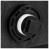 Stock Tank, 69" D x 63.25" W x 25" H, 2500 lbs. Capacity, Black M & M Nord Ouest Inc