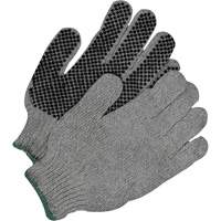 Gants &agrave; prise classique, Poly/coton, Un c&ocirc;t&eacute;, Grand M & M Nord Ouest Inc