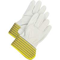Gants d'ajusteur classiques, Grand, Paume en Cuir fleur de vache, Doublure en Molleton M & M Nord Ouest Inc