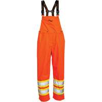Journeyman&reg; 300D Bib Pants, Polyester, Large, High Visibility Orange M & M Nord Ouest Inc