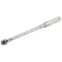 Heavy-Duty Micro-Adjustable Torque Wrench, Click, 3/8" Square Drive, 10 - 100 ft-lbs. M & M Nord Ouest Inc