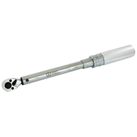 Micro-Adjustable Torque Wrench, Click, 3/8" Square Drive, 30 - 250 in-lbs. M & M Nord Ouest Inc