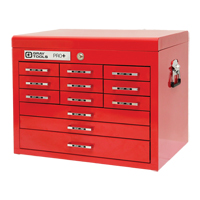 PRO+ Series Top Chest, 26" W, 12 Drawers, Red M & M Nord Ouest Inc
