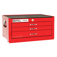 PRO+ Series Intermediate Chest, 26" W, 3 Drawers, Red M & M Nord Ouest Inc