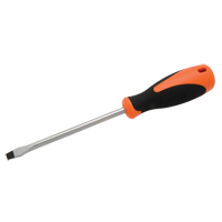 Slotted Screwdriver, 5/16" Tip, Round, 10-5/8" L, Cushion Grip Handle M & M Nord Ouest Inc