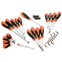 Screwdriver Set, 36 Pcs. M & M Nord Ouest Inc