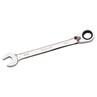 Reversible Combination Ratcheting Wrench, 12 Point, 8mm, Chrome Finish M & M Nord Ouest Inc