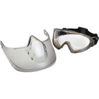 Capstone&reg; Shield Safety Goggles with Removable Faceshield, Clear Lens, Anti-Fog, Direct/Closed Vent M & M Nord Ouest Inc