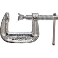 Light-Duty C-Clamp, 1" (25 mm) Capacity, 1" (25 mm) Throat Depth M & M Nord Ouest Inc