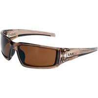 Uvex Hypershock Safety Glasses, Espresso Lens, Anti-Scratch/Polarized, ANSI Z87+ M & M Nord Ouest Inc
