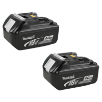 Battery, Lithium-Ion, 18 V, 4 A M & M Nord Ouest Inc