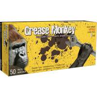 Grease Monkey&reg; Gloves, Large, Nitrile, 8-mil, Powder-Free, Black M & M Nord Ouest Inc