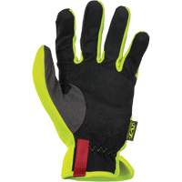 FastFit&reg; High-Visibility Work Gloves, Synthetic Palm, Size Medium/9 M & M Nord Ouest Inc