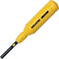 Original SHAFTLOK 15-in-1 Multi-Bit Screwdriver, 8-37/50" L, Textured Handle M & M Nord Ouest Inc