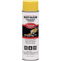Industrial Choice<sup>®</sup> S1600 System Inverted Striping Spray Paint, Yellow, 18 oz., Aerosol Can KR689 | M & M Nord Ouest Inc