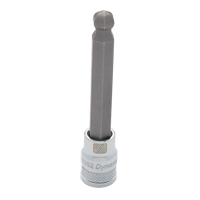 Long SAE Bit Socket, 3/8" x 3-5/8" L, 3/8" Drive M & M Nord Ouest Inc
