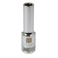 Douille m&eacute;trique, 10 mm, Prise 1/2", 6 pans, Profond M & M Nord Ouest Inc