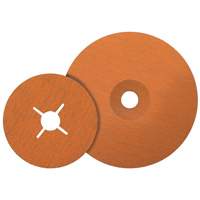 Disque de sablage Coolcut XX, Disque &agrave; sabler Coolcut XX, Oxyde d'aluminium/C&eacute;ramique, 24, 4-1/2" Dia x 7/8" Arbre M & M Nord Ouest Inc