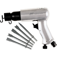 Air Hammer with Chisel Set, 3 CFM, 1/4" NPT, 3500 BPM, 11/16" x 2-5/8" (17.46mm x 66.68mm) M & M Nord Ouest Inc