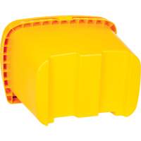 Salt & Sand Storage Bins, With Hasp, 21" x 27" x 26", 4.24 cu. ft., Yellow M & M Nord Ouest Inc