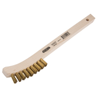 Petites brosses de nettoyage, Laiton, 2 x 9 rangs de fils, Longueur 8-5/8 M & M Nord Ouest Inc