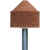Meule mont&eacute;e sur tige Gemini, A13, 1-1/8" dia., 1-1/8" lo M & M Nord Ouest Inc