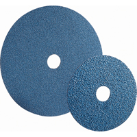 BlueFire&reg; F826P Fibre Discs, Zirconia Alumina, 24, 7" Dia x 7/8" Arbor M & M Nord Ouest Inc