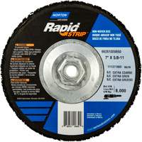 Bear-Tex&reg; Rapid Strip Non-Woven Depressed Center Discs, 7" Dia., Extra Coarse Grit, Silicon Carbide M & M Nord Ouest Inc
