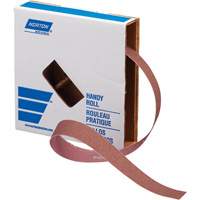 Rouleau de toile abrasive, Oxyde d'aluminium, 1" la x 150' lo, Grain 180 M & M Nord Ouest Inc