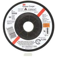 Green Corps Flexible Grinding Wheel, 4-1/2" x 1/8", 7/8" Arbor, Ceramic, Type 27 M & M Nord Ouest Inc