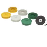 Ensemble de disques en soie Roloc, Oxyde d'aluminium, Grain Plusieurs, 3" dia. M & M Nord Ouest Inc