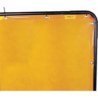 Rideau Lavashield, 68,5" x 68,5", Transparence &eacute;lev&eacute;, Jaune M & M Nord Ouest Inc