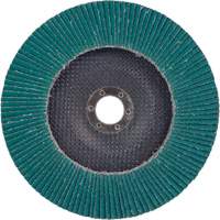 Flap Disc 577F, 7" x 5/8"-11, Type 27, 36 Grit, Zirconia Alumina M & M Nord Ouest Inc