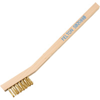 Petites brosses de nettoyage, Nylon, 3 x 7 rangs de fils, Longueur 7-3/4" M & M Nord Ouest Inc