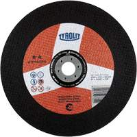 Premium INOX Cutting Disc, 6" x 5/64", 7/8" Arbor, Type 27, Aluminum Oxide, 10200 RPM M & M Nord Ouest Inc