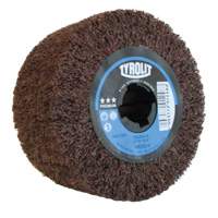 Pro-Line Surface Conditioning Drum, 4" Dia. x 2" W, 3/4" Arbor, Medium Grit, Aluminum Oxide M & M Nord Ouest Inc