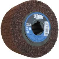 Pro-Line Surface Conditioning Drum, 4" Dia. x 2" W, 3/4" Arbor, Fine Grit, Aluminum Oxide M & M Nord Ouest Inc
