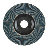Disque &agrave; lamelles, 5" x 7/8", Type 27, Grain 40, Zirconium M & M Nord Ouest Inc