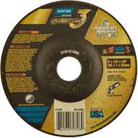 Meule Quantum3, 5" x 1/4", Arbre 7/8", C&eacute;ramique, Type 27 M & M Nord Ouest Inc