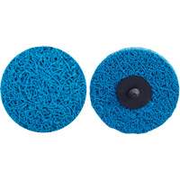Vortex Rapid Blend Non-Woven Quick-Change Abrasive Disc, 3" Dia., Medium Grit, Aluminum Oxide M & M Nord Ouest Inc