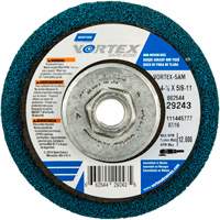 Vortex Rapid Blend Non-Woven Depressed Center Abrasive Disc, 4-1/2" Dia., 100-120 Grit, Aluminum Oxide M & M Nord Ouest Inc
