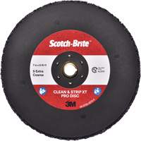 Scotch-Brite Clean & Strip XT Pro Disc, 7" Dia., Extra Coarse Grit, Silicon Carbide M & M Nord Ouest Inc