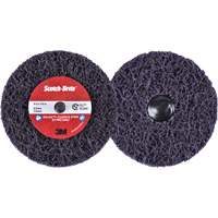 Scotch-Brite Roloc+ Clean & Strip XT Pro Disc, 4" Dia., Extra Coarse Grit, Silicon Carbide M & M Nord Ouest Inc