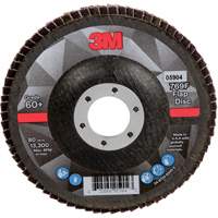 769F Quick Change Flap Disc, 4-1/2" x 7/8", Type 27, 60+ Grit, Ceramic M & M Nord Ouest Inc