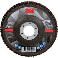 769F Quick Change Flap Disc, 4-1/2" x 7/8", Type 27, 40+ Grit, Ceramic M & M Nord Ouest Inc