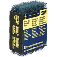 Heavy-Duty Stripping Pads, Aluminum Oxide, 3-1/2" x 5", Coarse Grit M & M Nord Ouest Inc