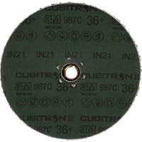 Cubitron II 987C Fibre Disc, Ceramic, 36+, 4-1/2" Dia M & M Nord Ouest Inc