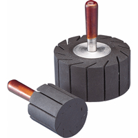 ACCESSOIRES POUR BANDES SPIRALES-MEULES &agrave; EXTENSION DIAM&eacute;TRALE FENDUE EN CAOUTCHOUC M & M Nord Ouest Inc
